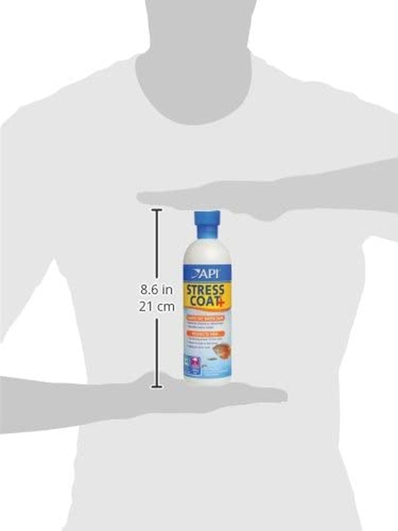 STRESS COAT Aquarium Water Conditioner 16-Ounce Bottle