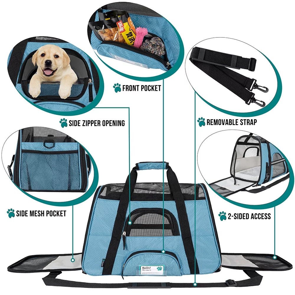 Premium Airline Approved Soft Sided Pet Carrier