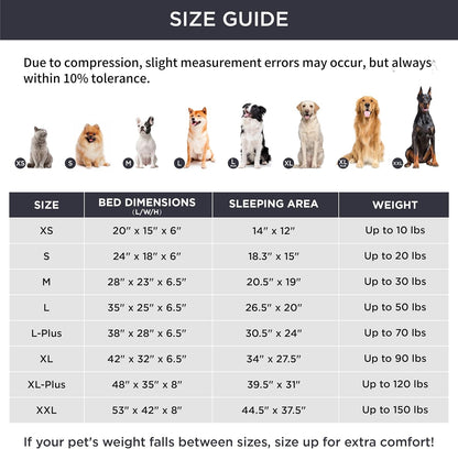 Orthopedic Dog Bed for Medium Dogs - Waterproof Dog Sofa Bed Medium, Supportive Foam Pet Couch Bed with Removable Washable Cover, Waterproof Lining and Nonskid Bottom, Grey